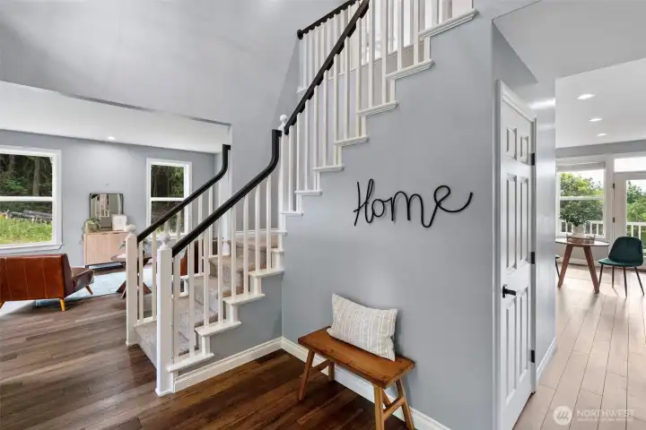 Entrance from front door