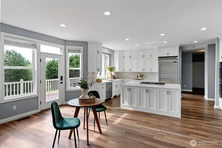 Kitchen from entryway