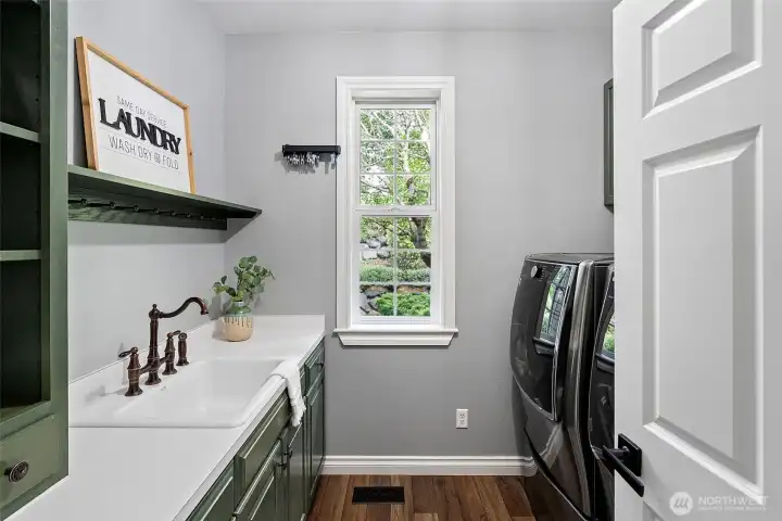 Laundry Room Off Garage