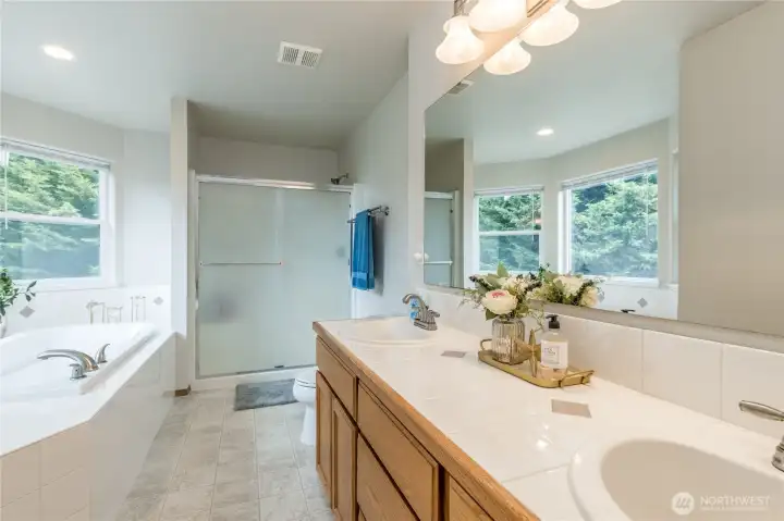 5-piece primary bathroom