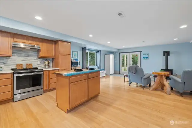 Downstairs kitchen