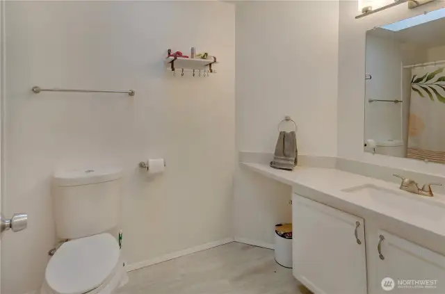 Main bathroom upstairs.