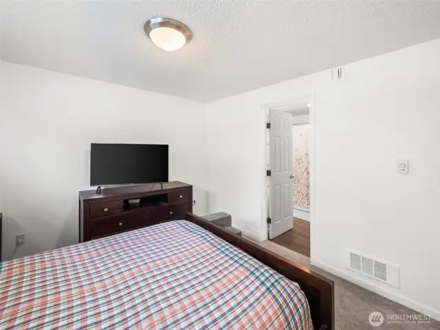 Primary Room with Separate Door to Bathroom