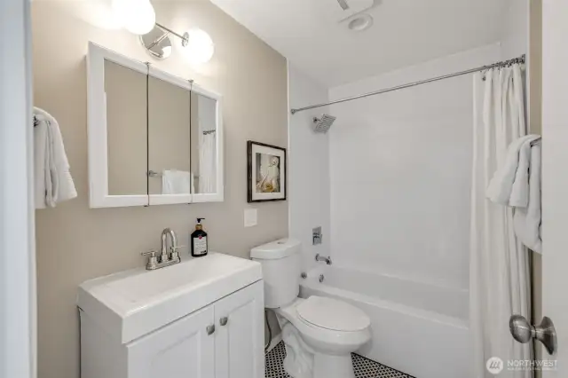 Updated bathroom