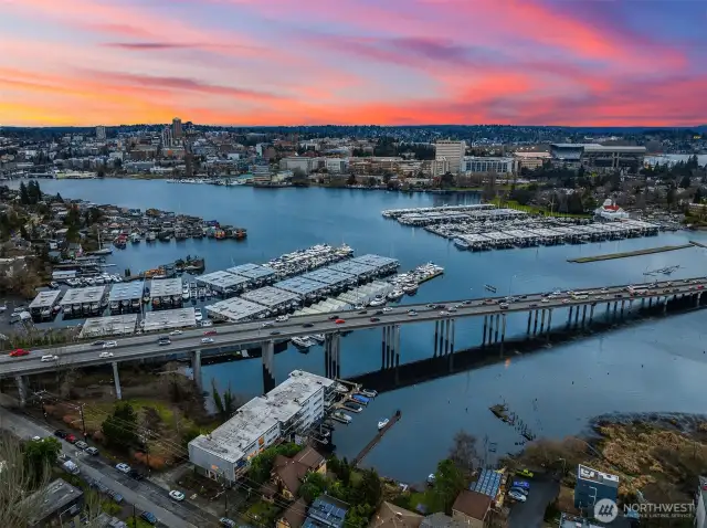 Aerial view taken Dec '24