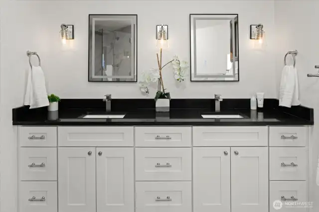 Primary Bath 2 sink vanity