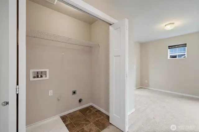Full size Laundry Closet