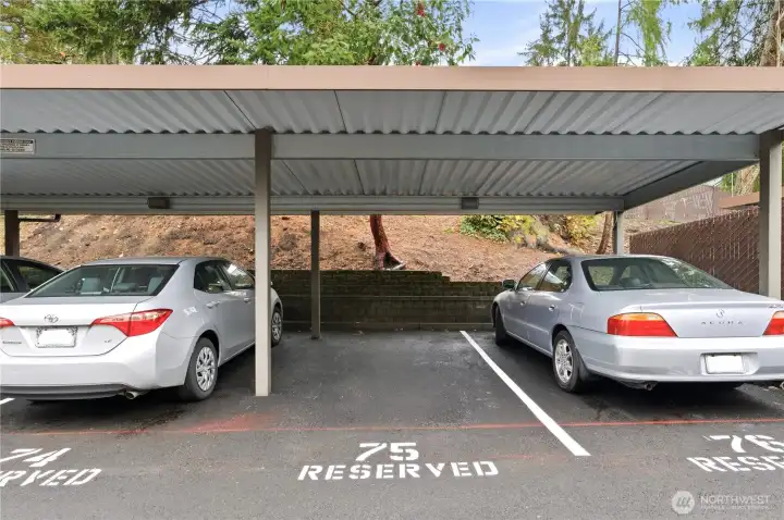 Covered Parking Space #75