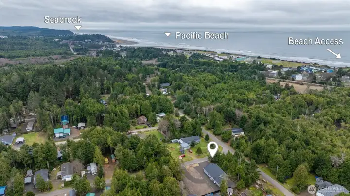 Seabrook, Pacific Beach, Beach Access
