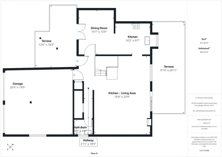 Floor Plan (first floor)