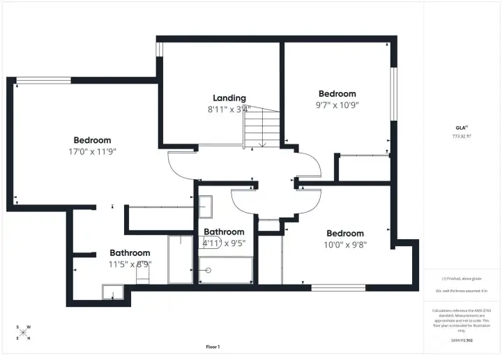 Floor Plan (second floor)