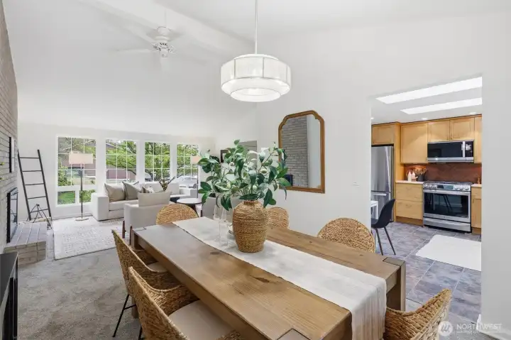 A fantastic entertaing and gathering spot for a party of any size!