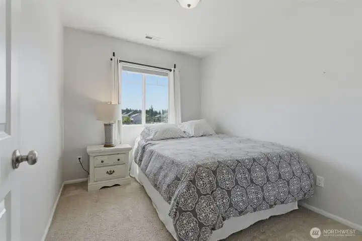 Second bedroom upstairs.