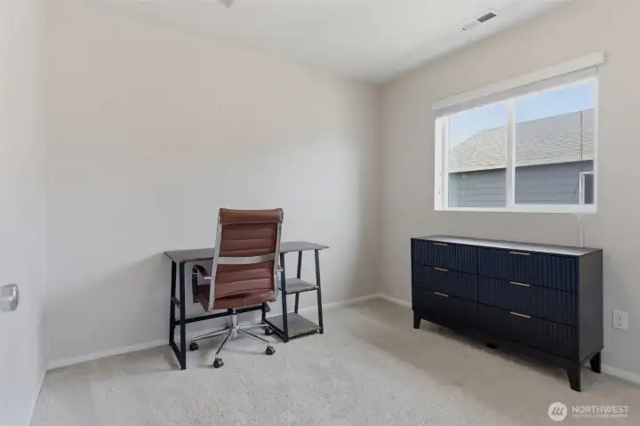 Third bedroom upstairs.