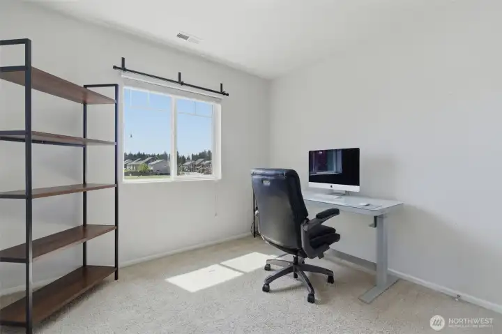 Fourth bedroom upstairs.