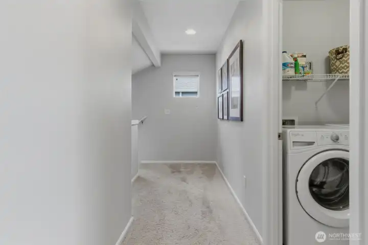 Upstairs hallway.