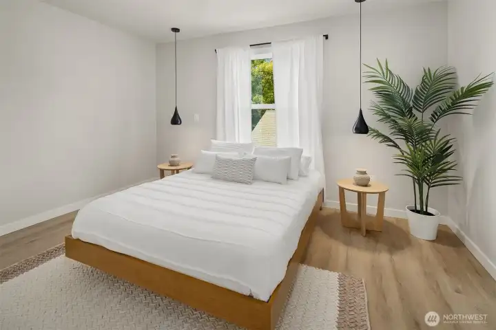 Upper level ensuite