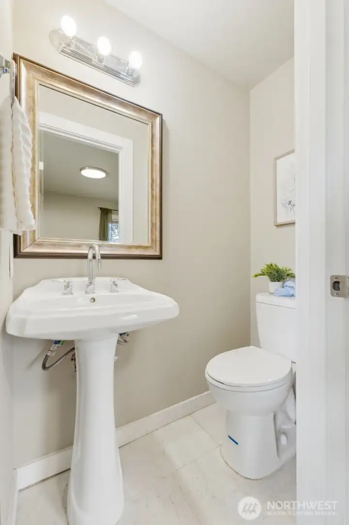 Half-bath off bedroom 2.