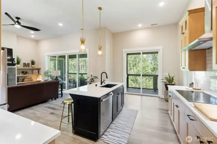 Open kitchen