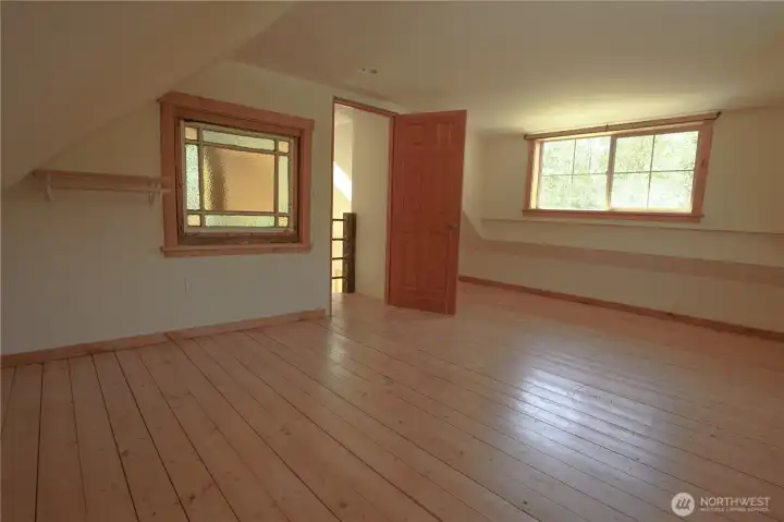 Loft area for added living space. Loft area for added living space.
