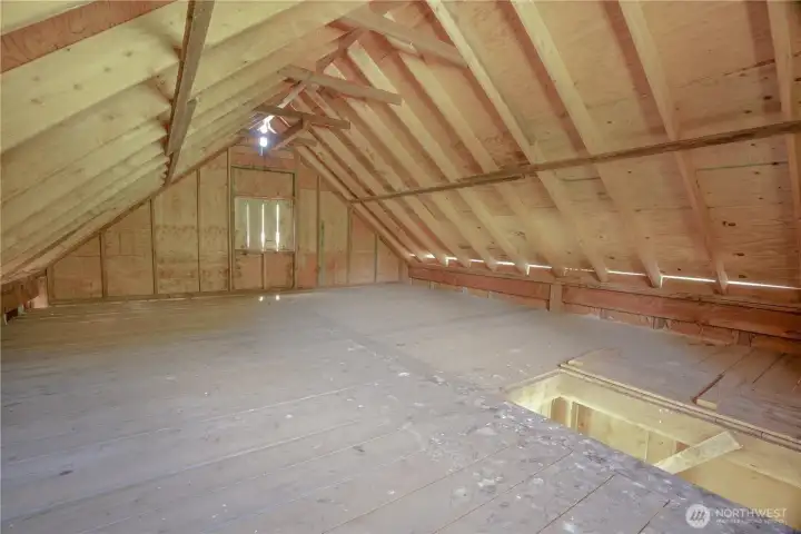 Hay loft for winter storage or ? Hay loft for winter storage or ?