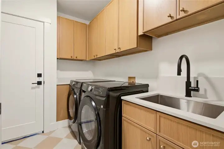 Main floor laundry