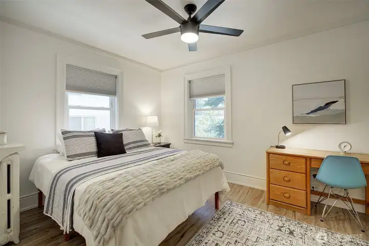 New ceiling fan, newer windows and lots of natural light New ceiling fan, newer windows and lots of natural light