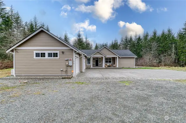 Peaceful privacy on one level living with 26 acres surrounding you.