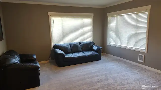 Front end of living room