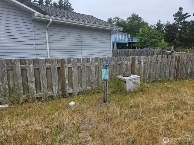 Sewer is also on the property.