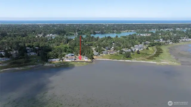 Duck Lake and the ocean beaches are not far from this property.
