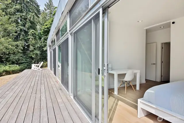 Step outside to embrace nature.