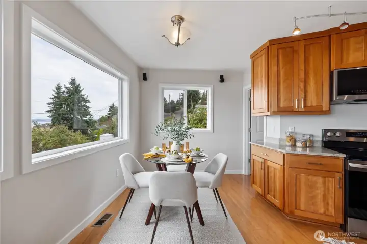 Dining every day with a view!