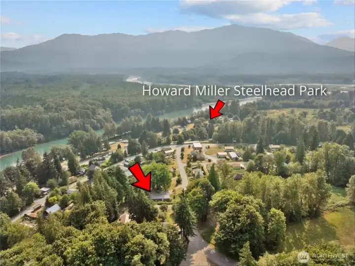 Steelhead Park Just a Short Distance Away!