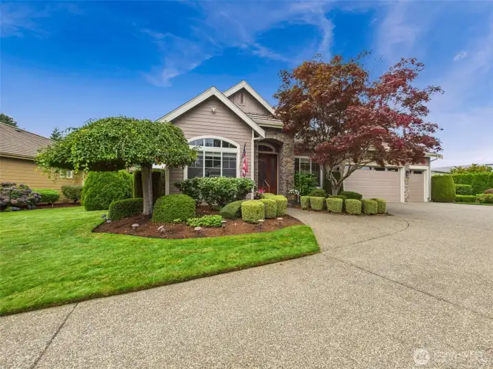 Lovely curb appeal.