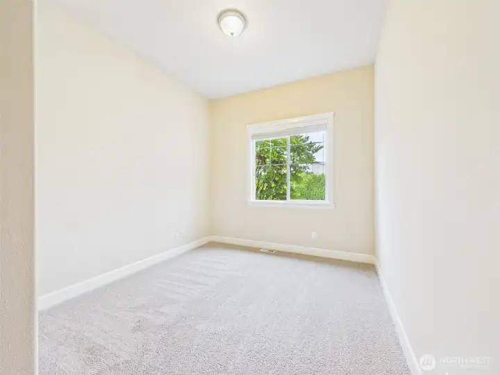 Third bedroom with jack & Jill bathroom.