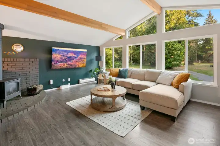 Spacious living space