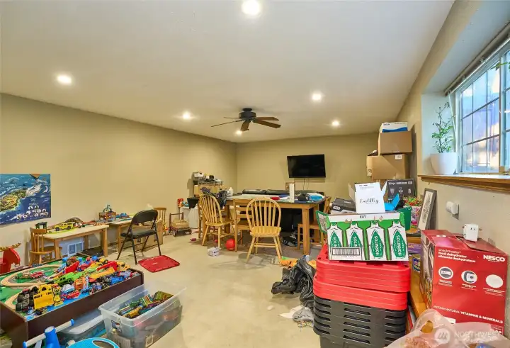 Lower rec room Lower rec room