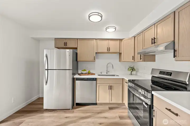 All New LED Light Fixtures Throughout!