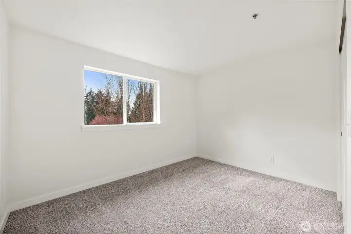 Bedroom #2 New Carpet Throughout the Upstairs