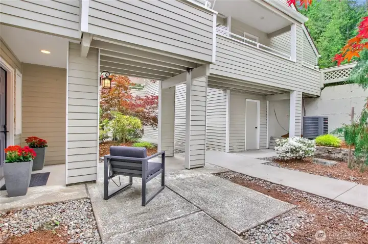Another view of your front entry to your condo.