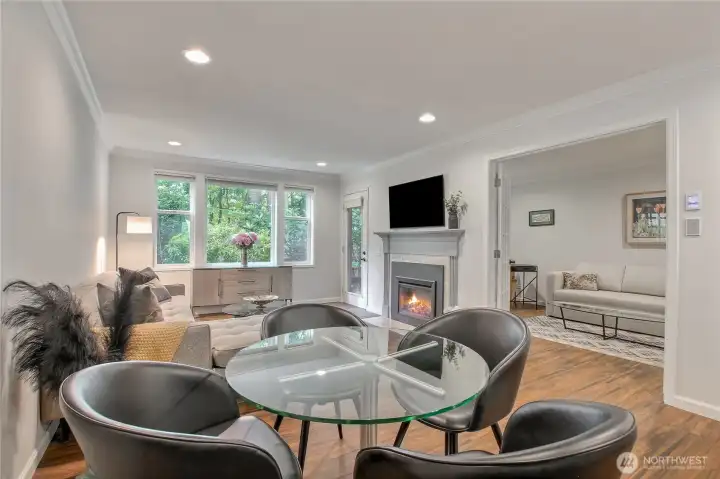 Designer Room & Board furniture included with full price offer.
