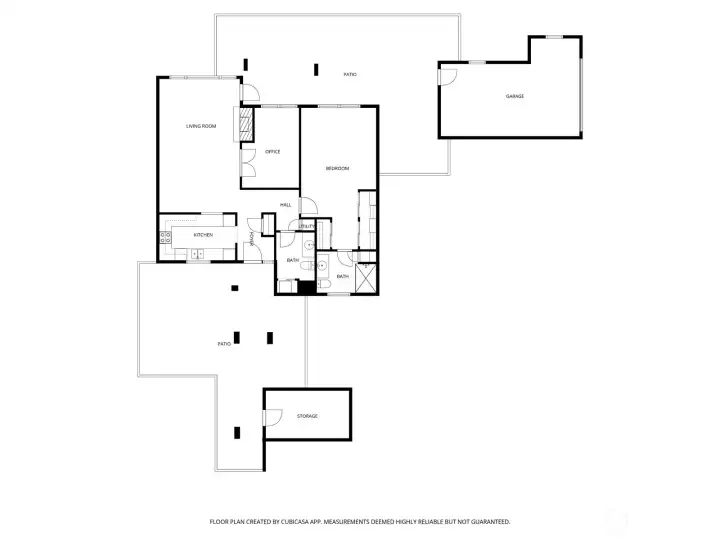 Floor plan - buyer to verify.