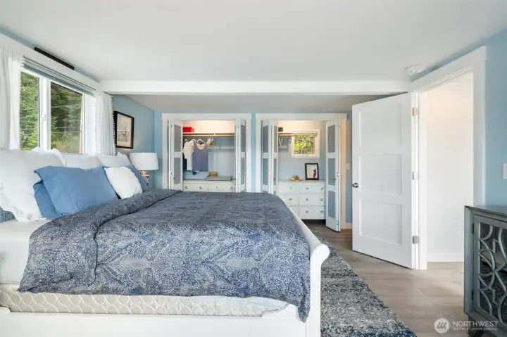 Primary Bedroom located on the 2nd level.