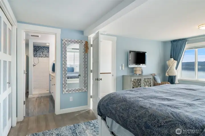 Primary Bedroom located on the 2nd level.