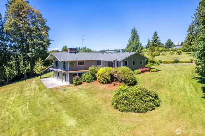 Set on nearly 4 acres across 2 separate parcels along the breathtaking Columbia River!