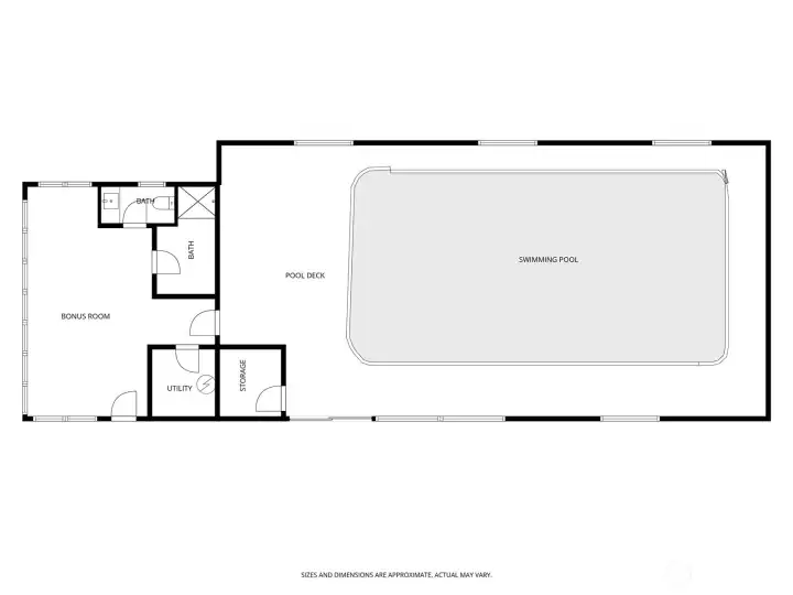 Pool house