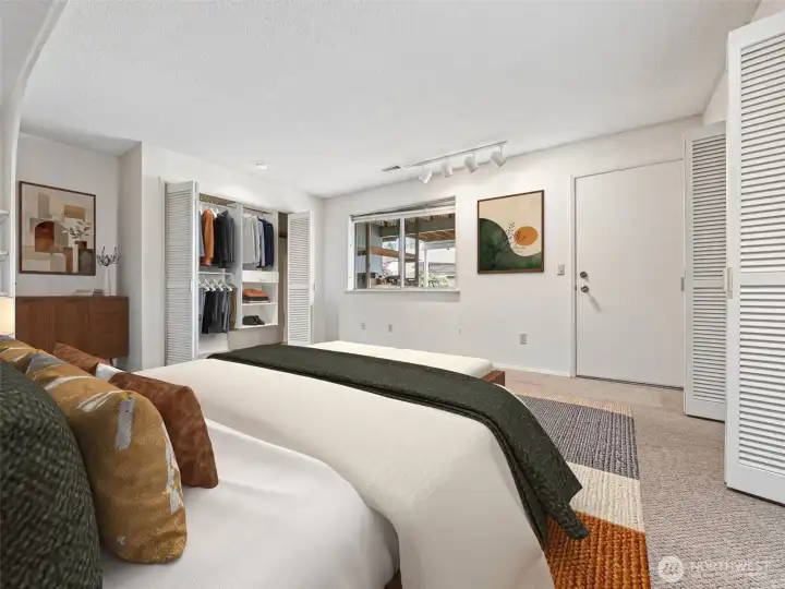 Primary Bedroom (lower level)