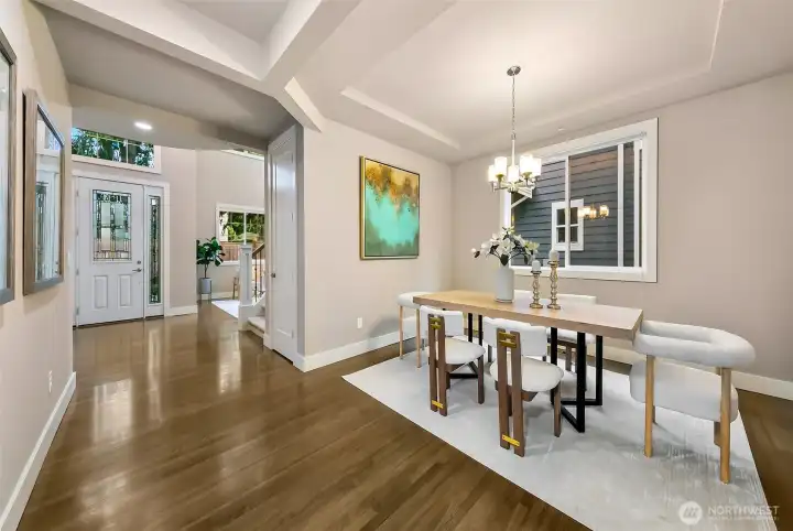 Entrance & Formal dining Entrance & Formal dining