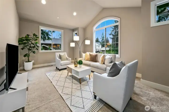Bonus room at upper floor Bonus room at upper floor
